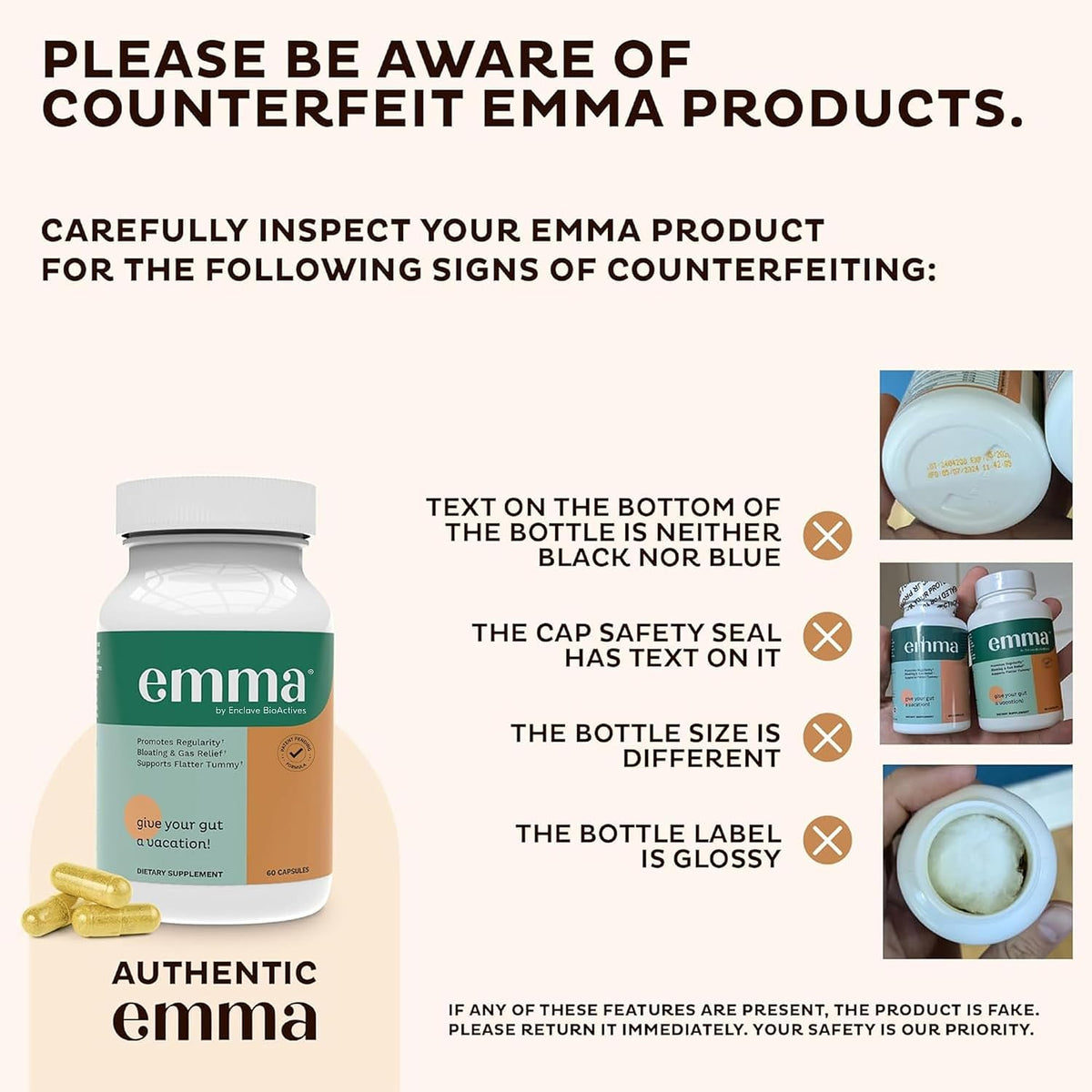 Emma Gut Health – Digestive Support, 60 Capsules