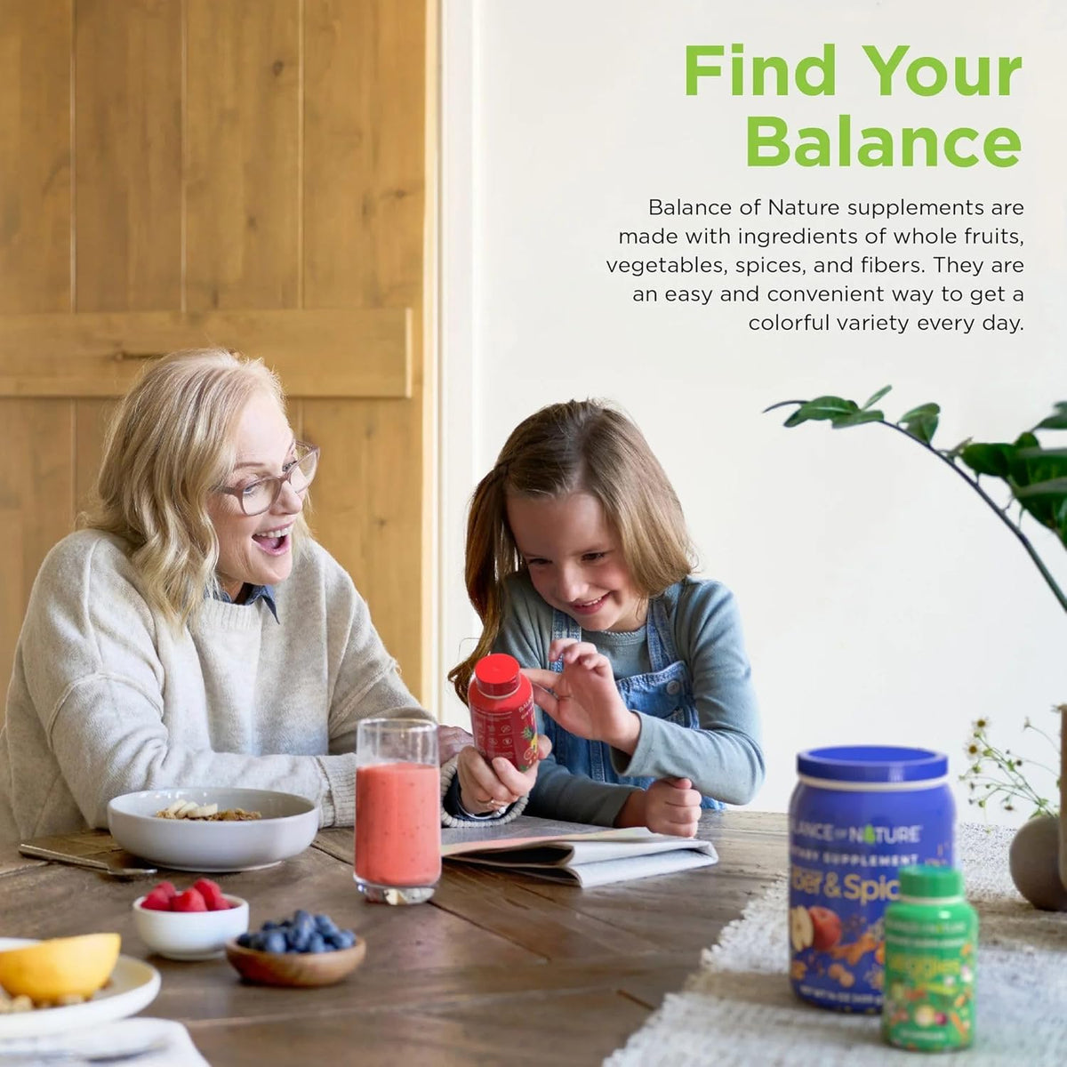 Balance of Nature Fruits & Veggies – Whole Food Supplement