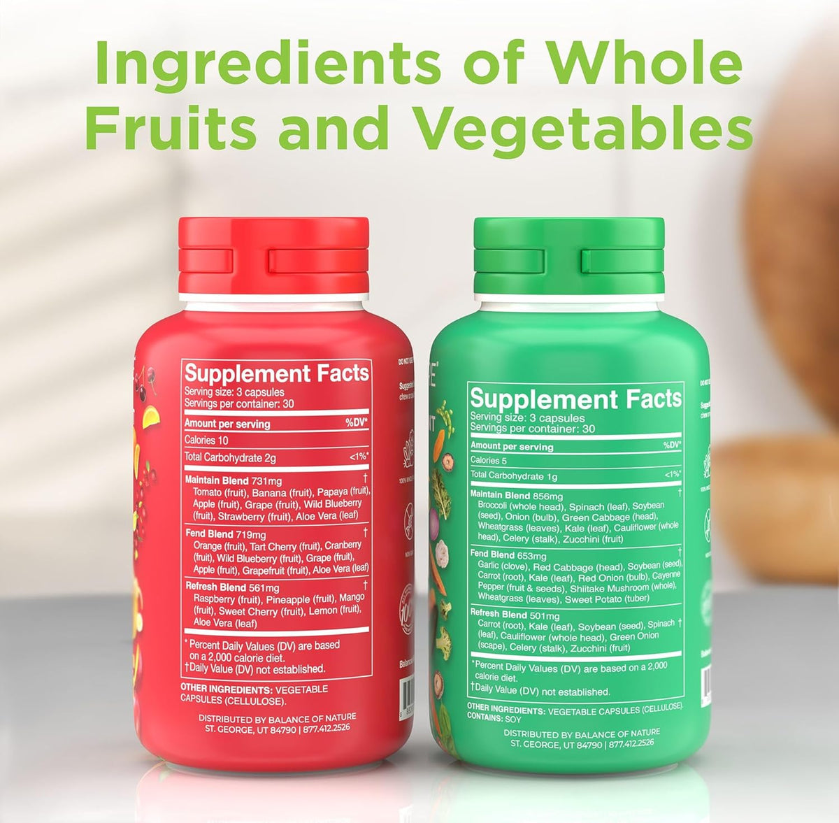 Balance of Nature Fruits & Veggies – Whole Food Supplement