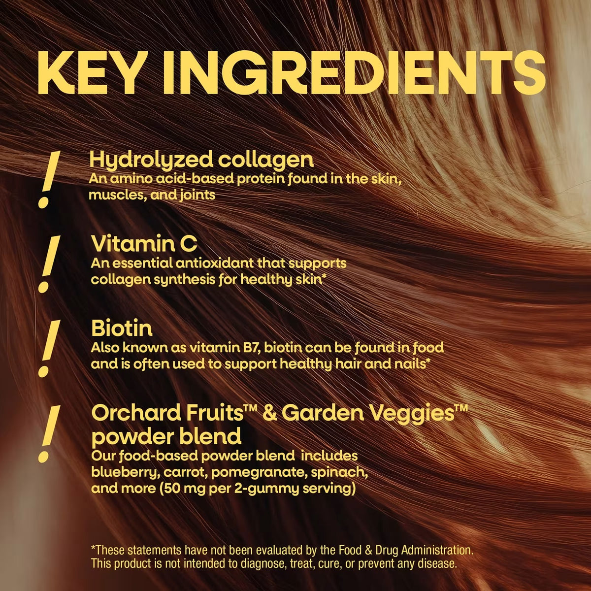 Nature’s Way Alive! Hair, Skin & Nails Gummies – 60 Gummies
