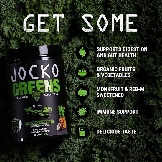Jocko Fuel Daily Greens – Gut & Immune Support (30 Servings)