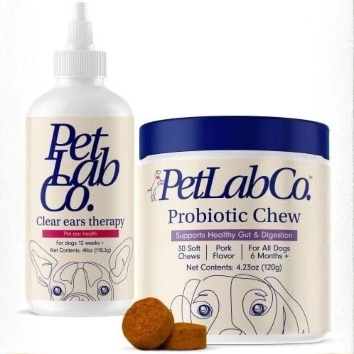 PetLab Co. Probiotic Chews for Dogs – 30 Count